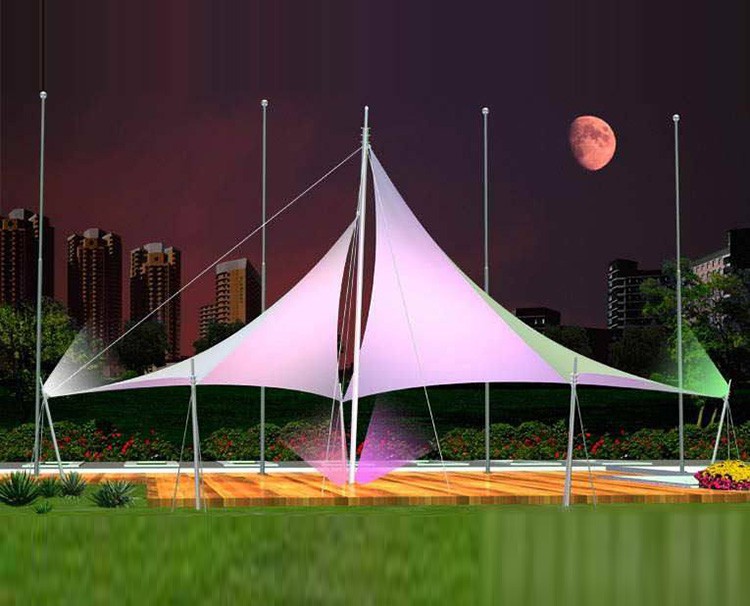 發(fā)光膜結構景觀小品 