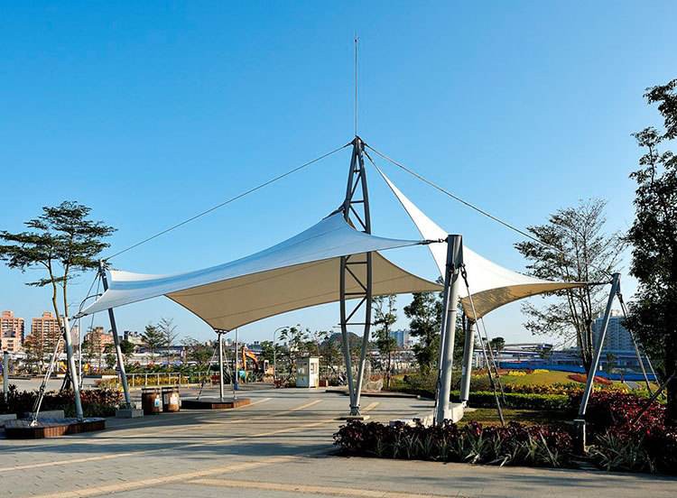 戶外膜結構小品 